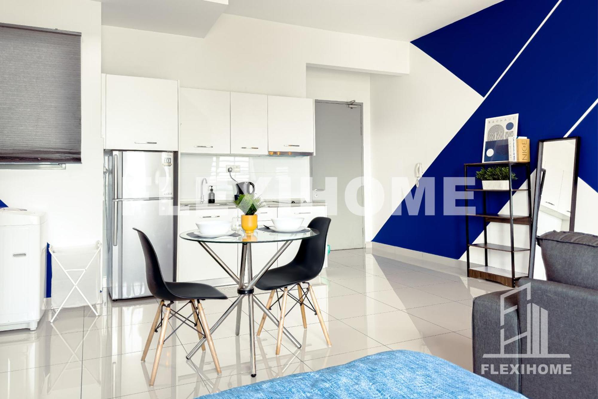 Free Streaming Services-Designed Studio Home At Cybersquare, Cyberjaya By Flexihome-My Exterior photo