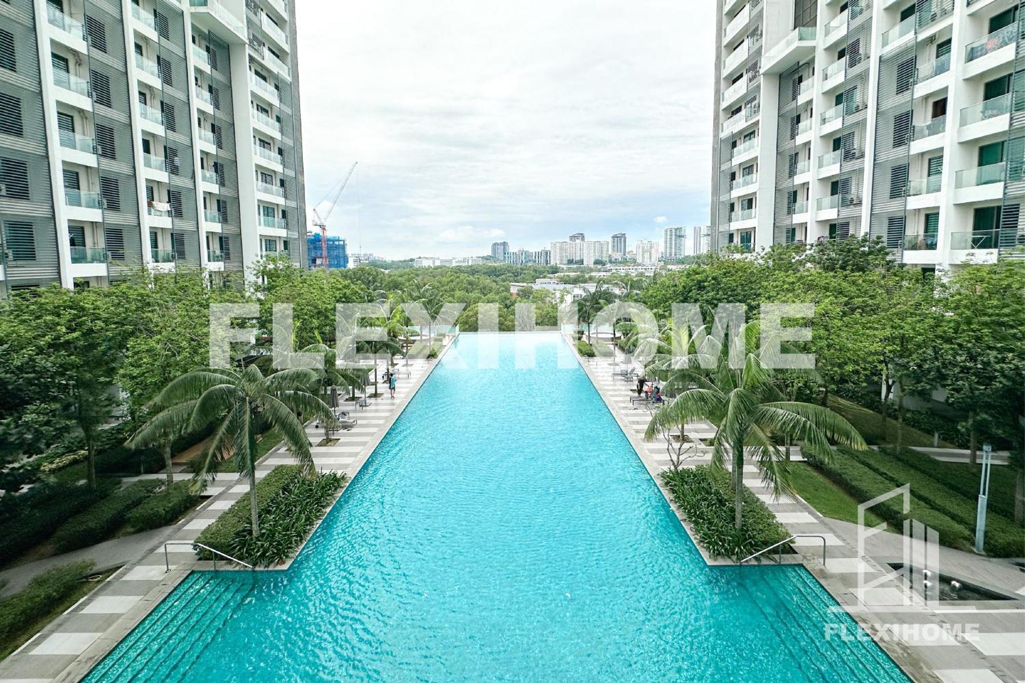 Free Streaming Services-Designed Studio Home At Cybersquare, Cyberjaya By Flexihome-My Exterior photo